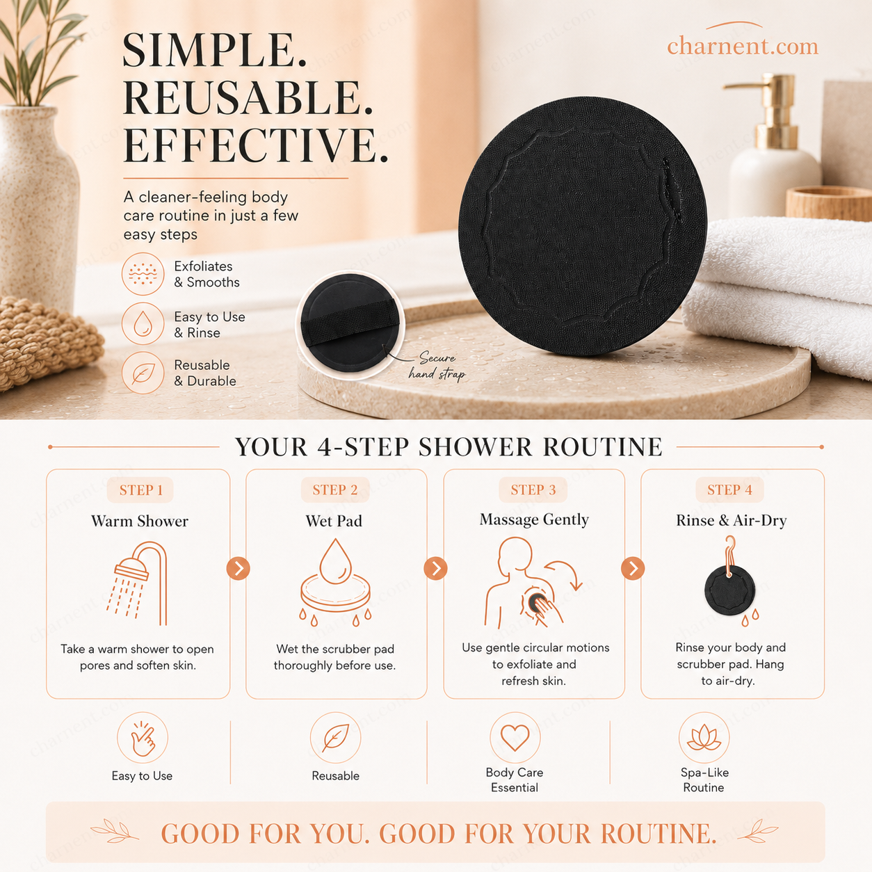 Scrub Bath Pads