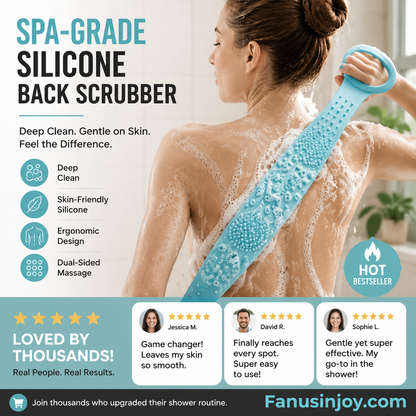 Silicone Back Scrubber