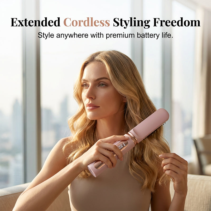 Cordless Heated Straightening Brush