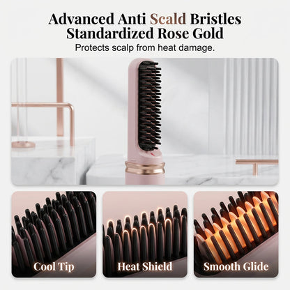 Cordless Heated Straightening Brush