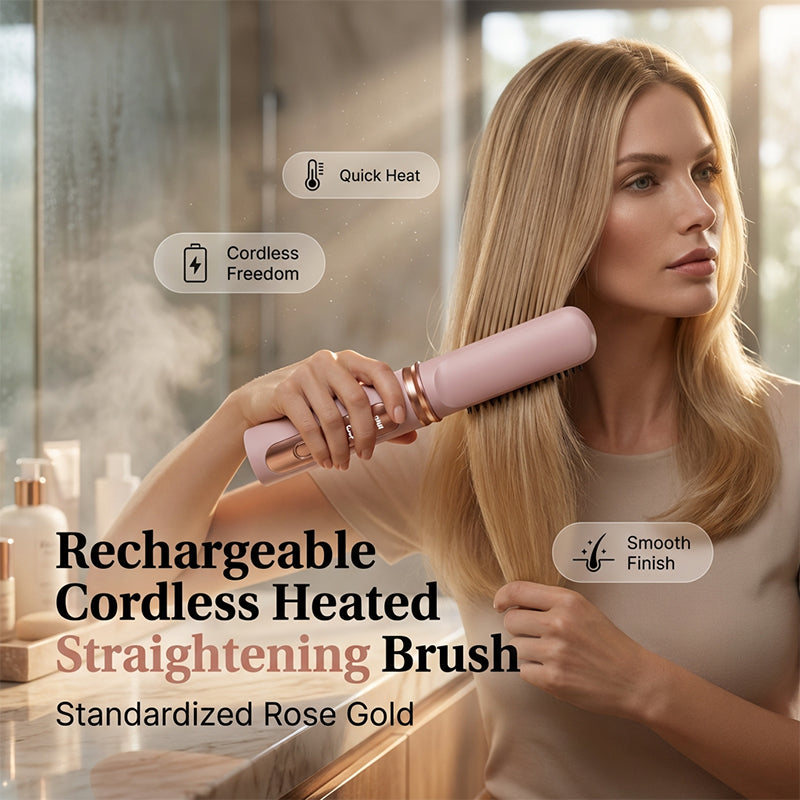 Cordless Heated Straightening Brush