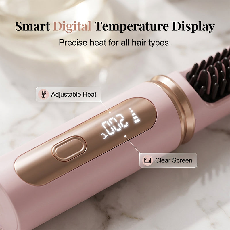 Cordless Heated Straightening Brush