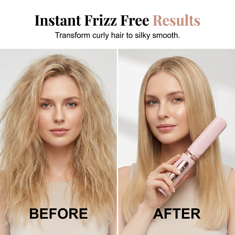 Cordless Heated Straightening Brush