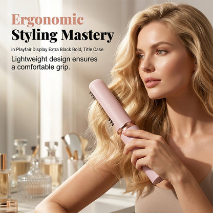 Cordless Heated Straightening Brush